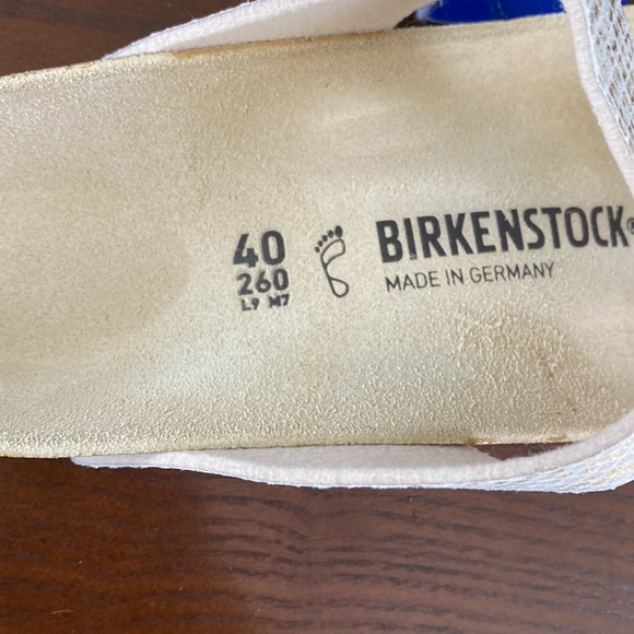 Birkenstock Gizeh Shiny Python Egg shell asst TL - Picture 5 of 5